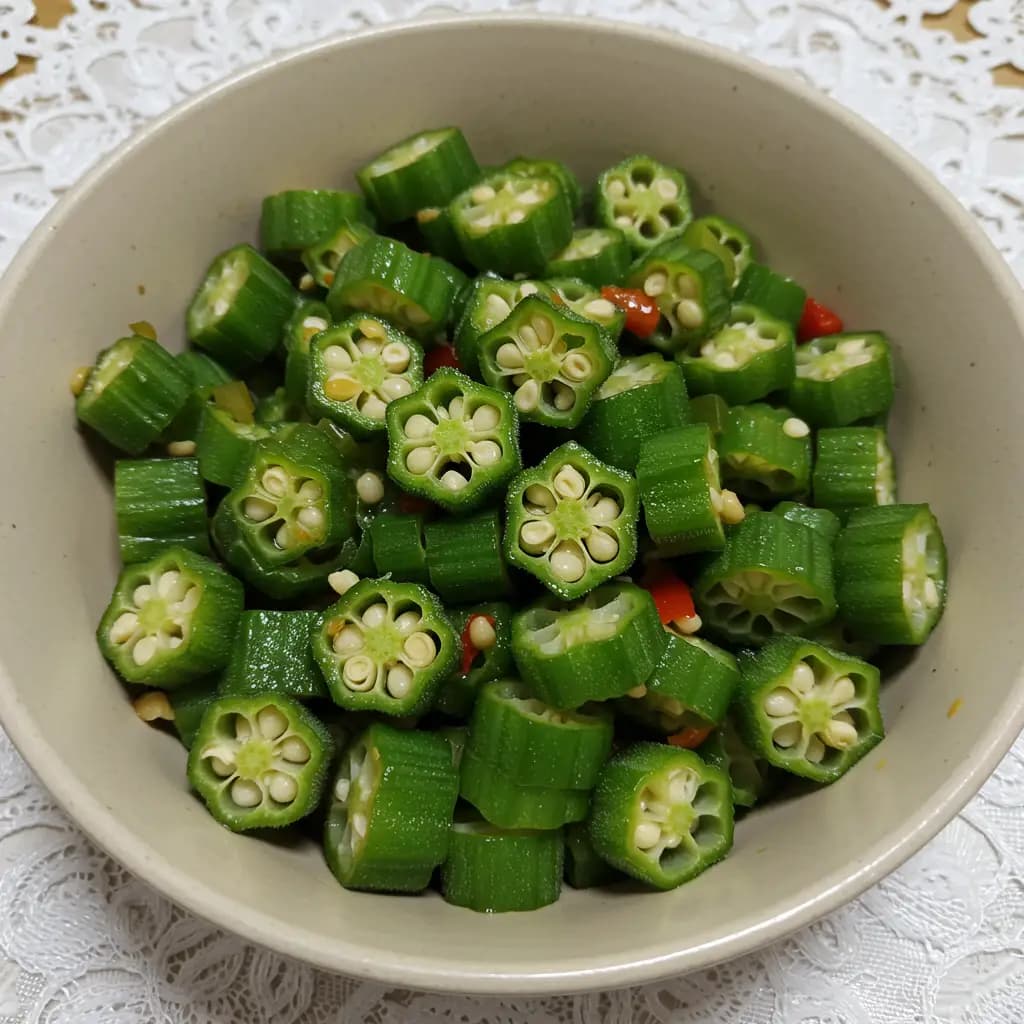 Receita de Quiabo gostoso - sem baba