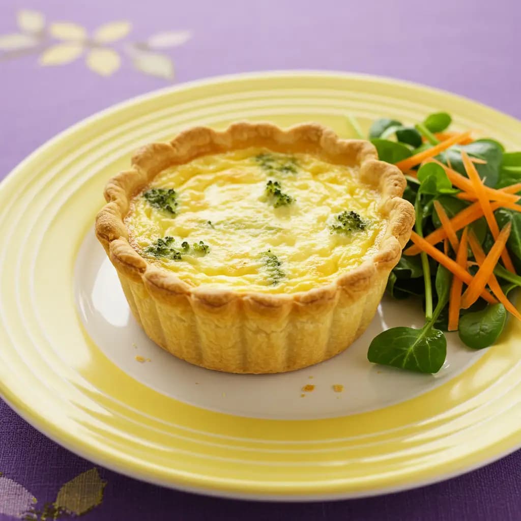 Receita de Quiche de Brócolis