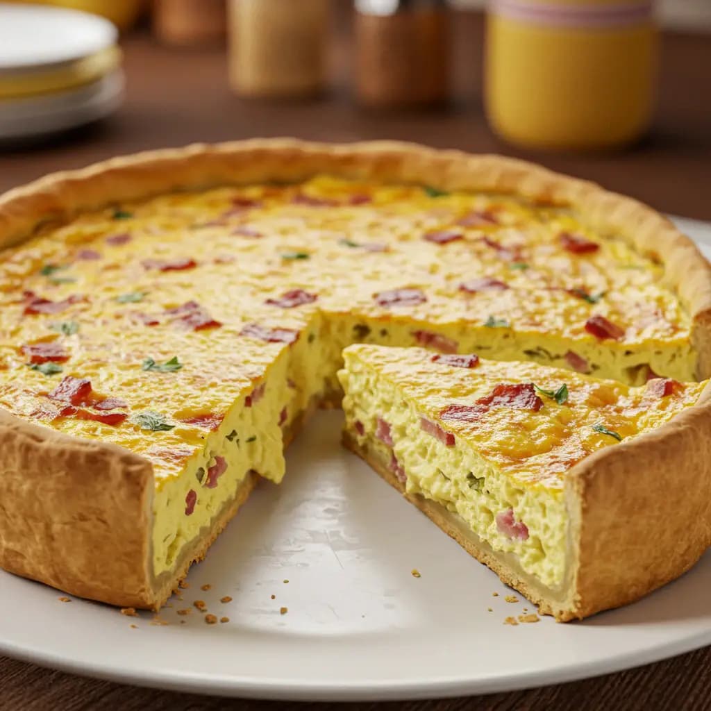 Receita de Quiche lorraine