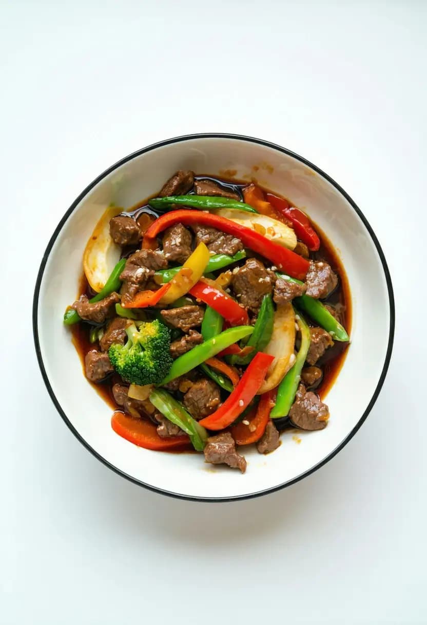 Receita de Refogado Rápido de Carne
