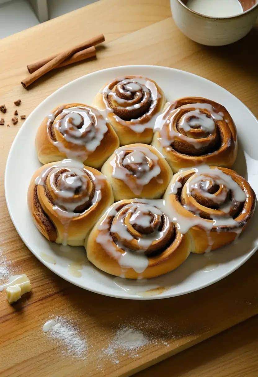 Receita de Rolos de Canela Rápidos