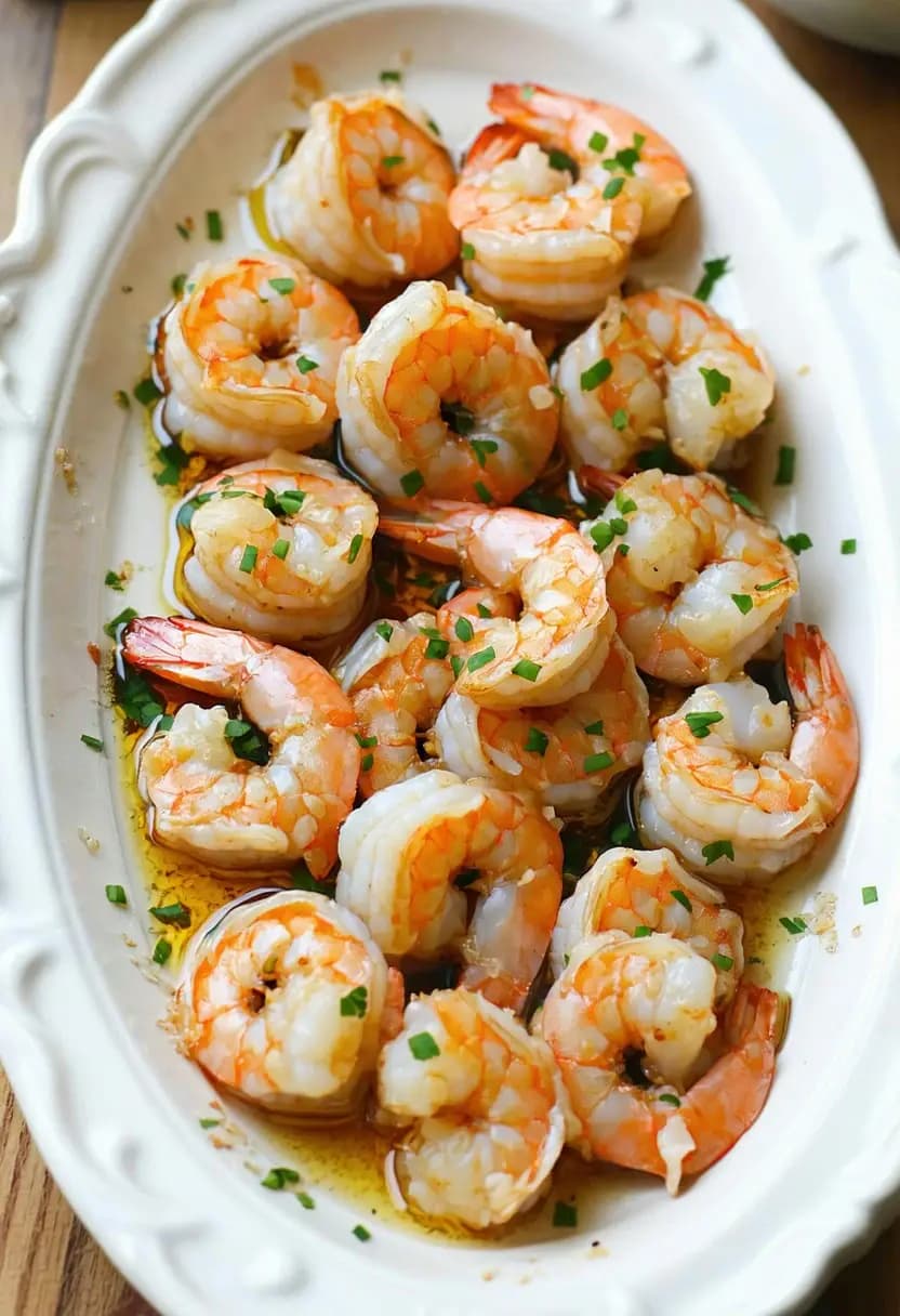 Receita de Camarão com Alho Rápido