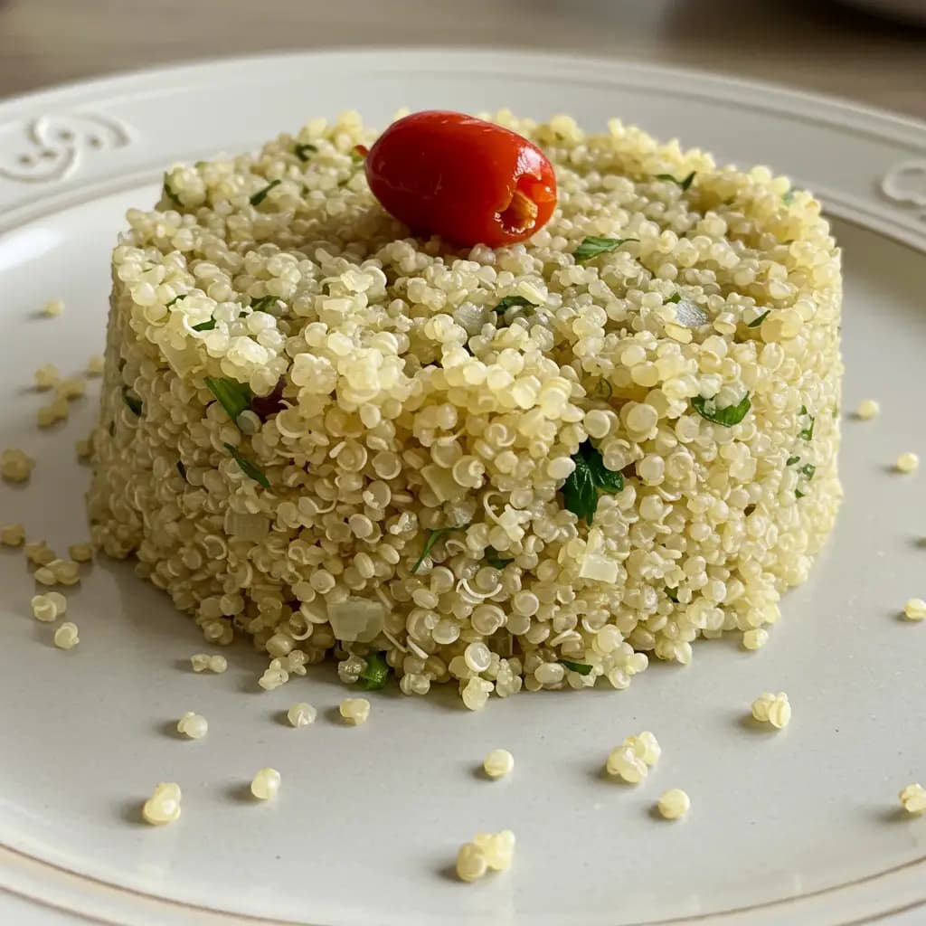 Receita de Quinoa Soltinha