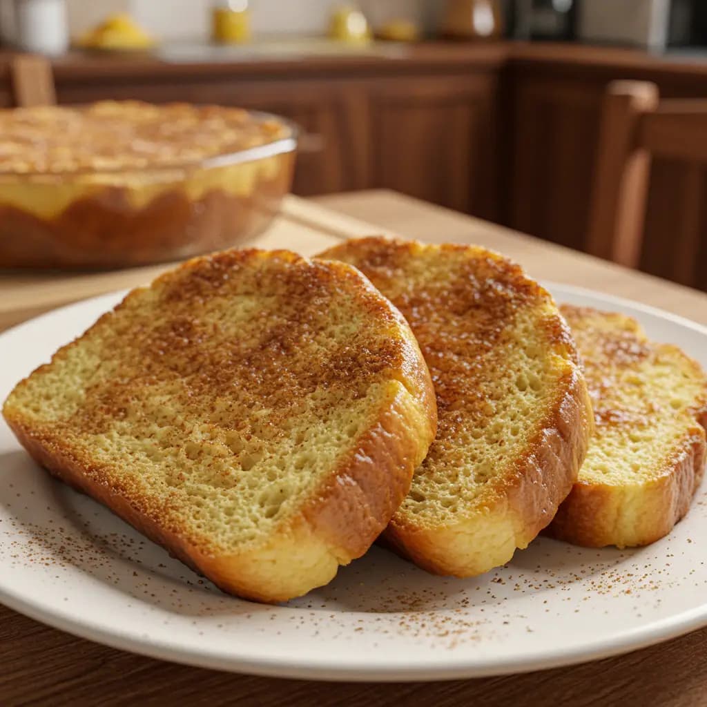 Receita de Rabanada de Forno