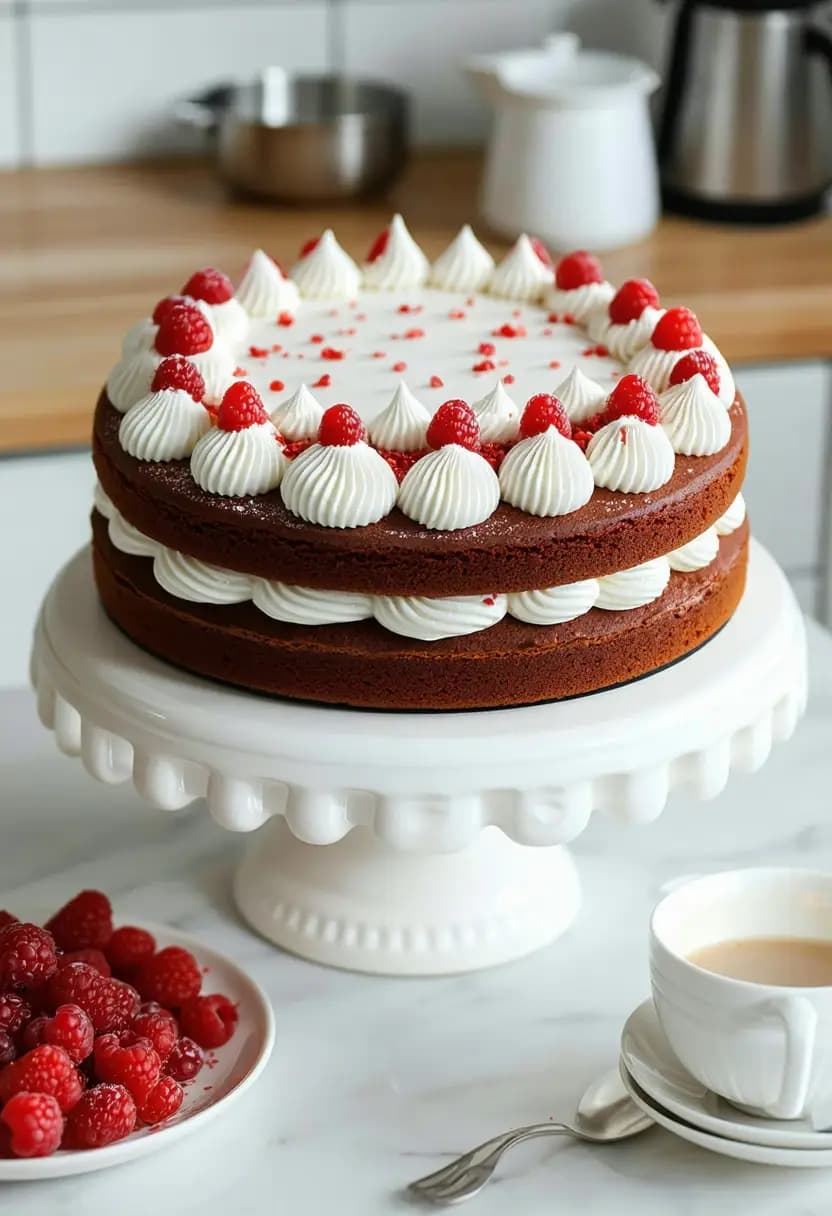 Receita de Bolo Velvet Vermelho