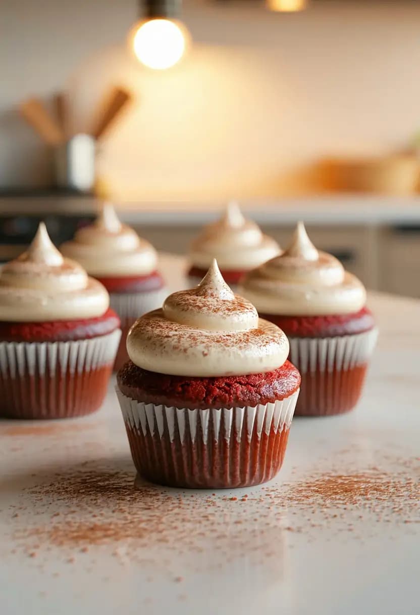Receita de Cupcakes Red Velvet