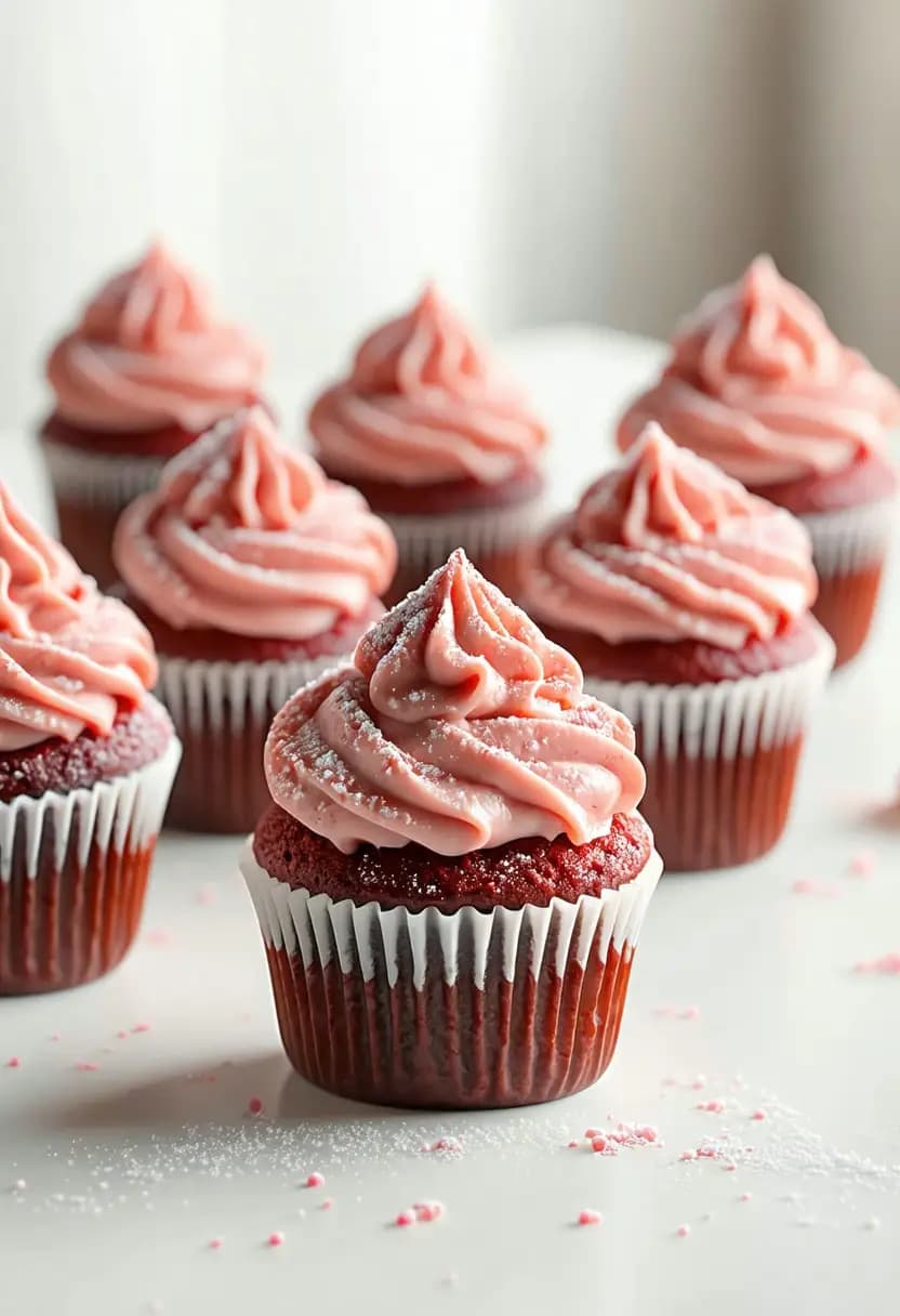 Receita de Cupcakes Red Velvet