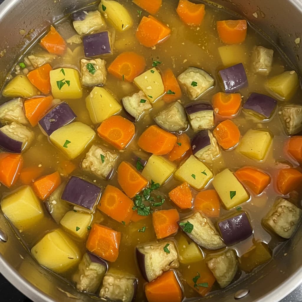 Receita de Refogado de legumes