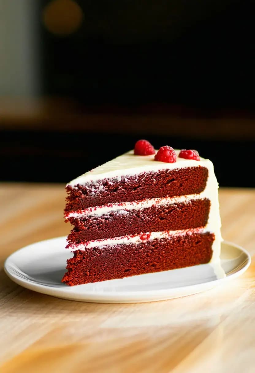 Receita de Bolo Velvet Vermelho Rico