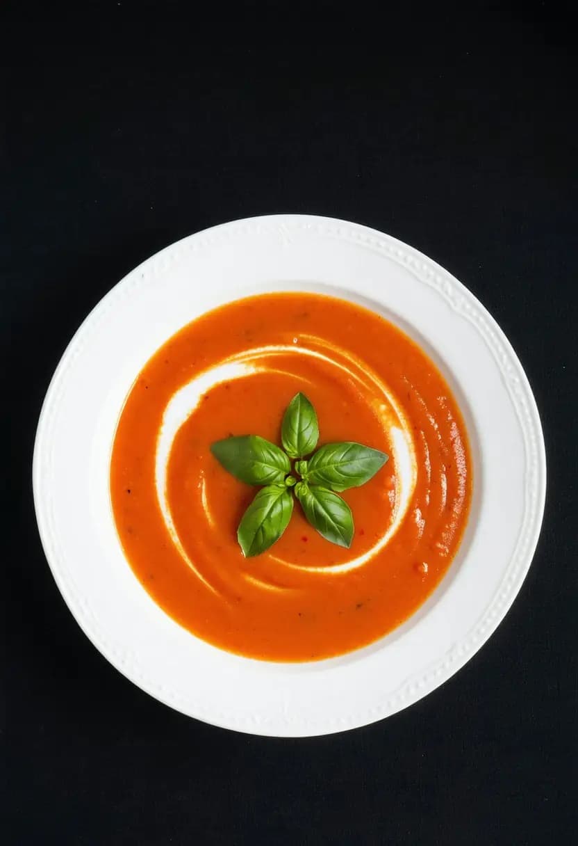 Receita de Bisque de Tomate Rico