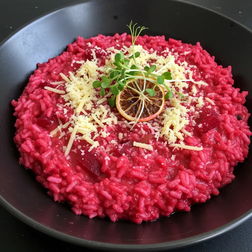 Receita de Risoto de Beterraba