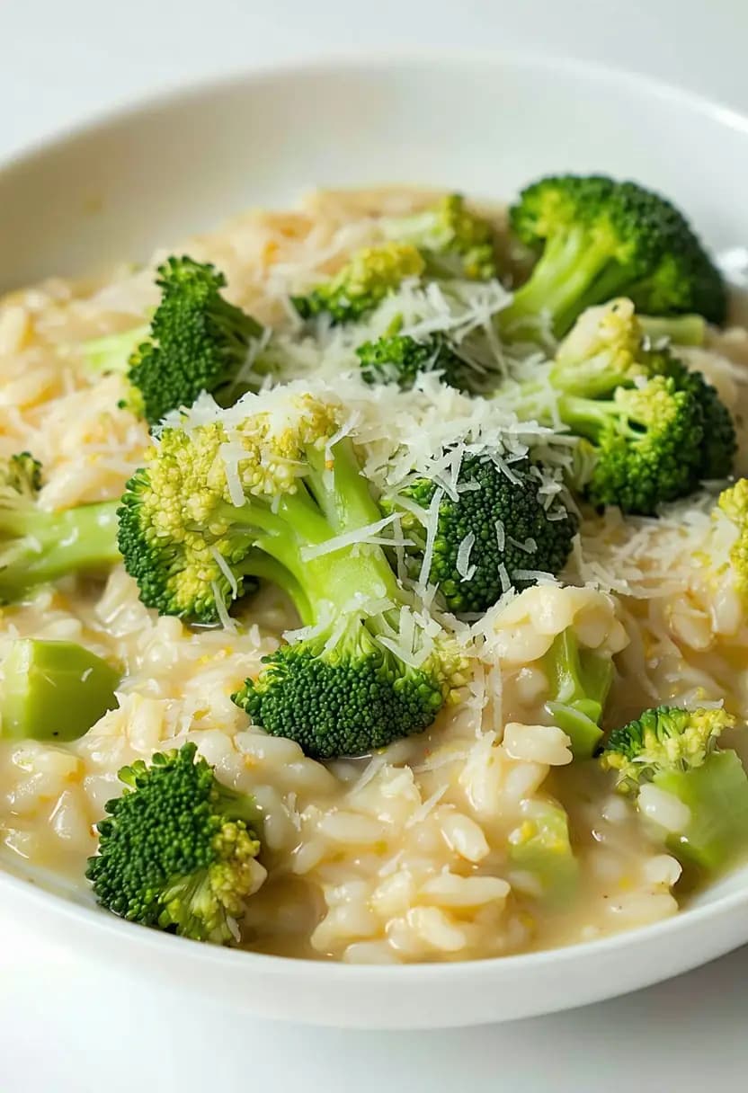 Receita de Risoto de Brócolis Simples