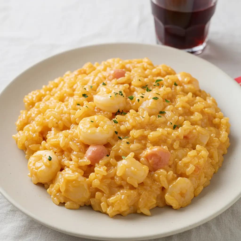 Receita de Risoto de Camarão