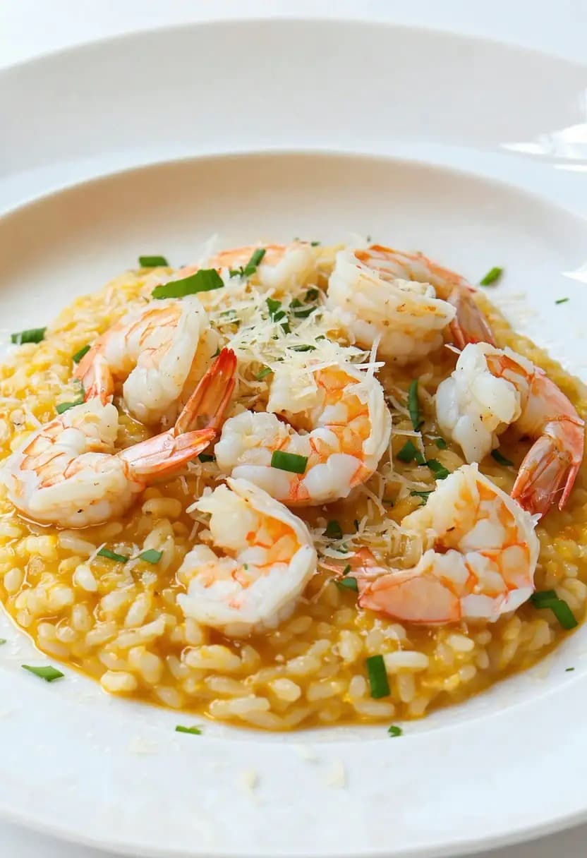 Receita de Risoto de Camarão simples