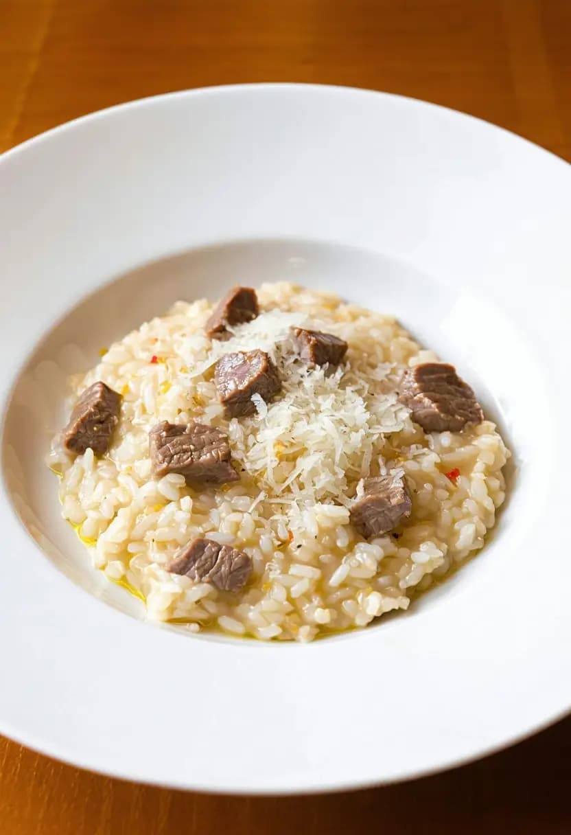 Receita de Risoto de Filé Mignon Rápido