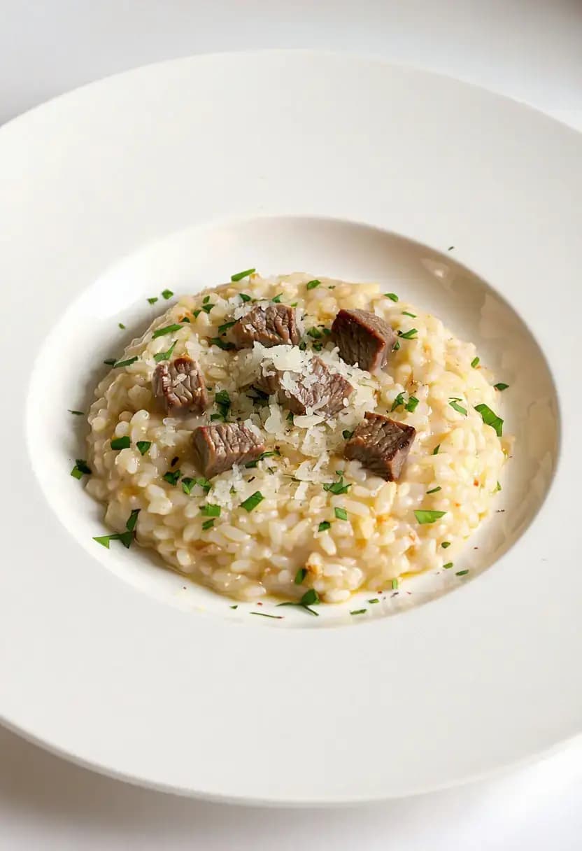 Receita de Risoto de Filet Mignon