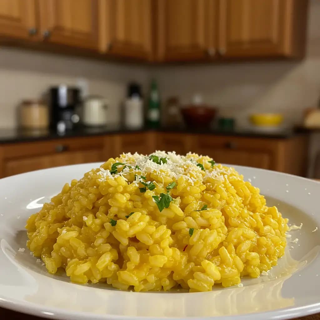 Receita de Risoto Milanês