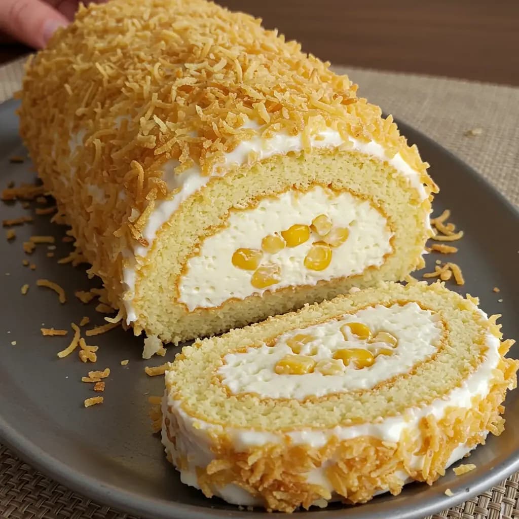 Receita de Rocambole de Arroz