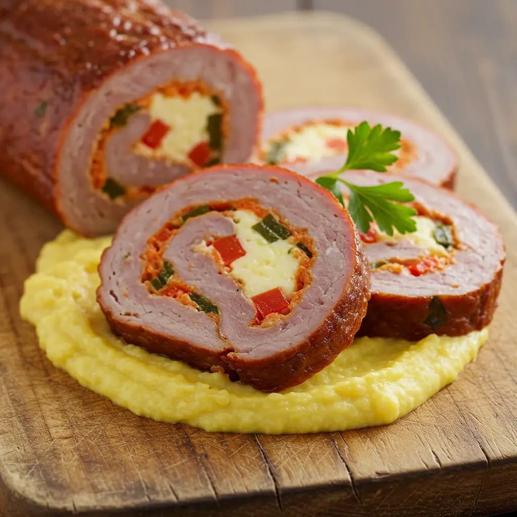 Receita de Rocambole de Carne