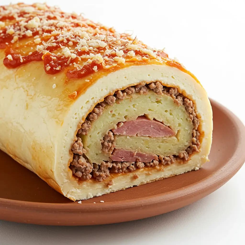 Receita de Rocambole de Frango