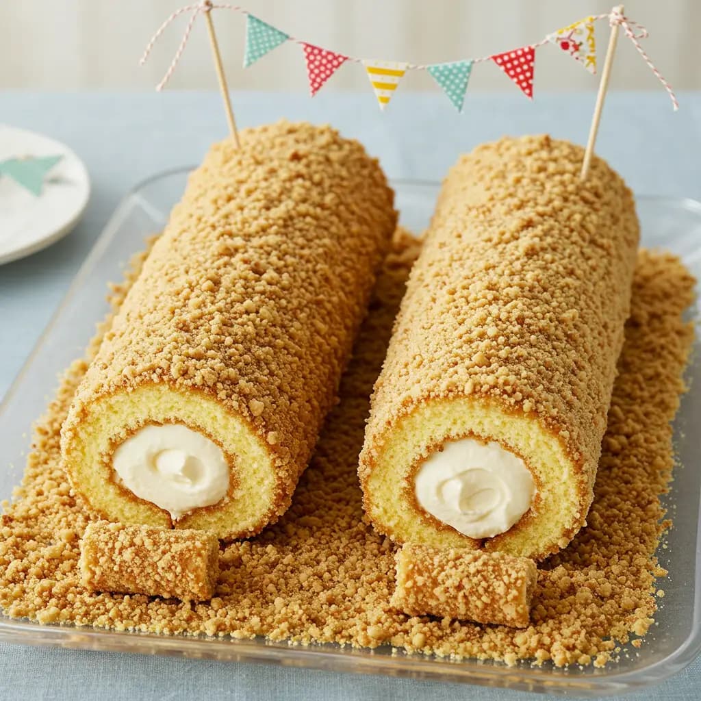 Receita de Rocambole de Paçoca