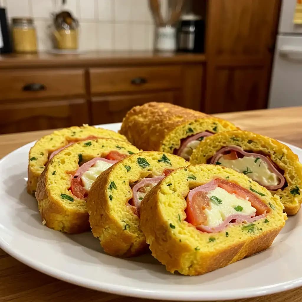 Receita de Rocambole salgado