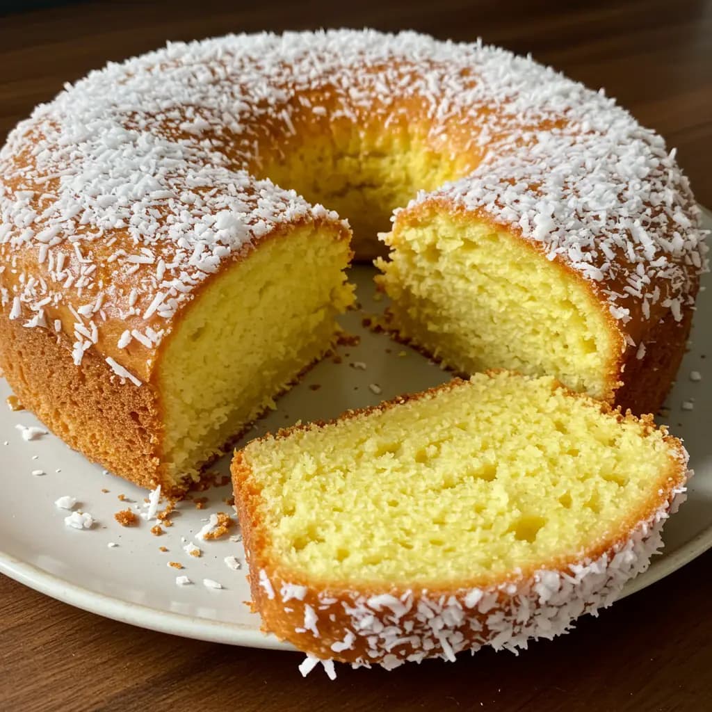 Receita de Rosca Caseira de Coco