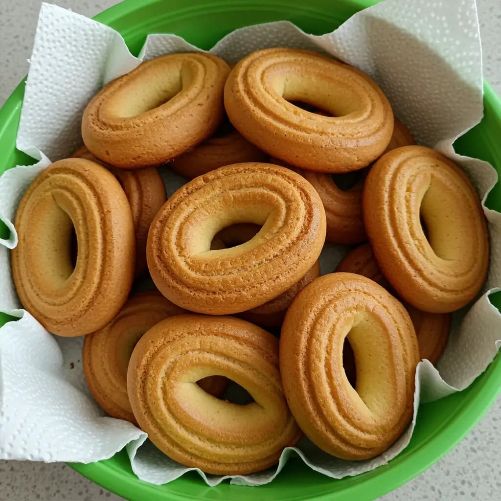 Receita de Rosca de polvilho frita