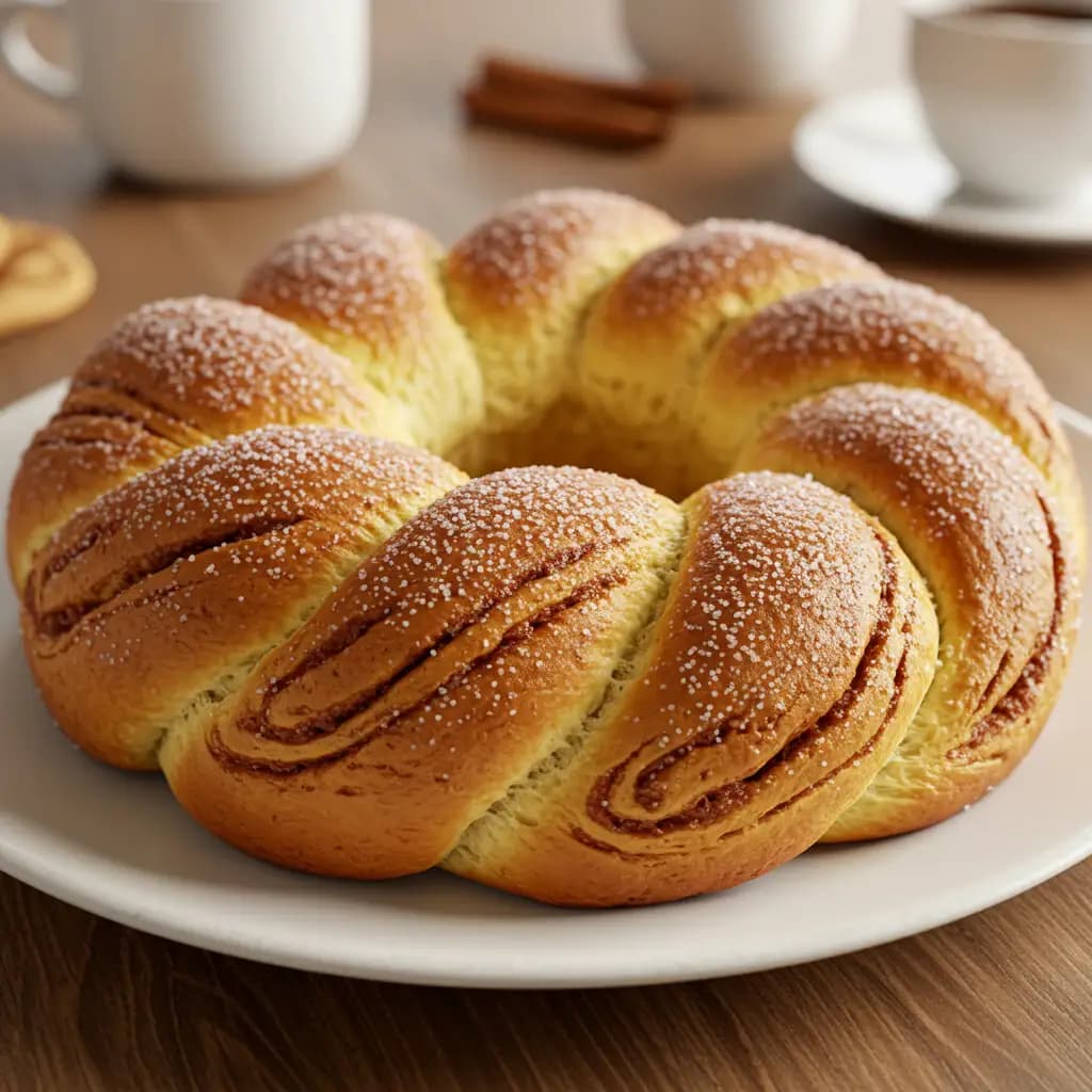 Receita de Rosca trança doce