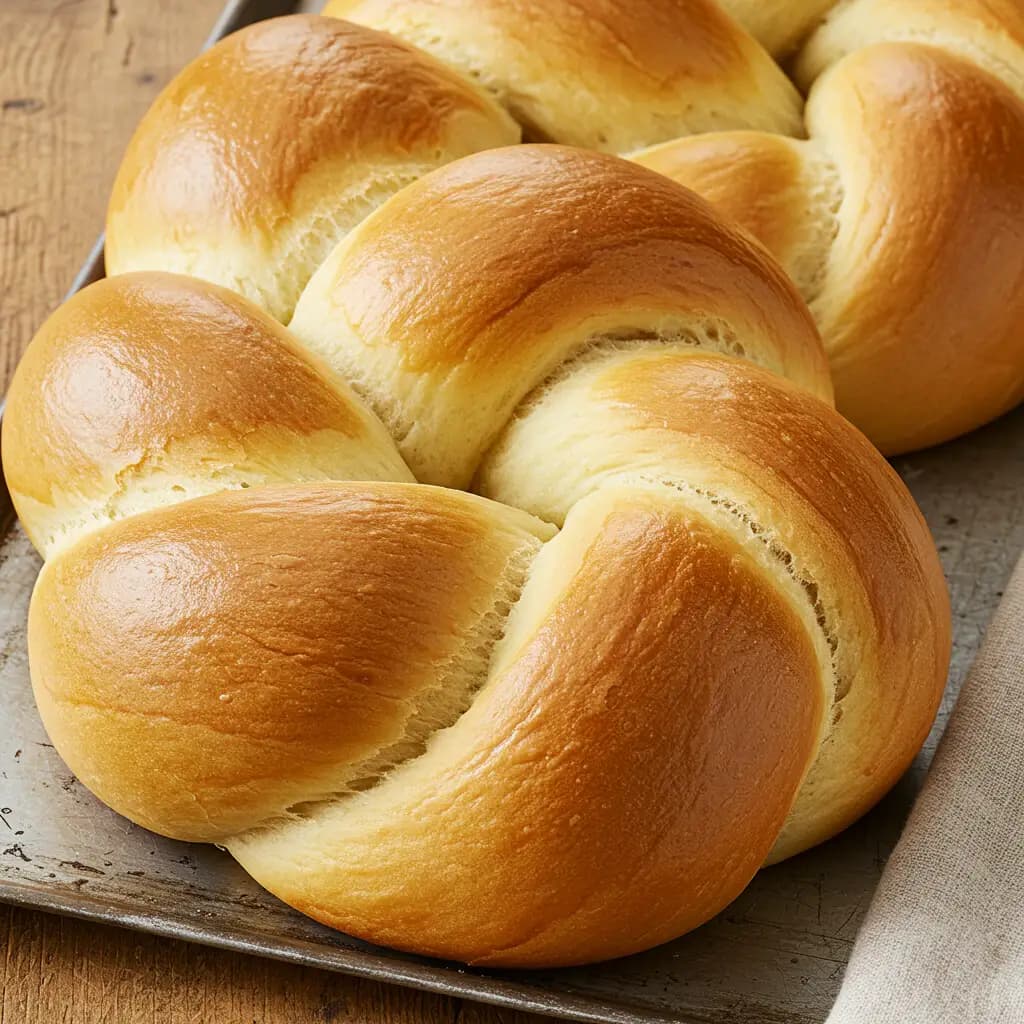 Receita de Rosca Trançada