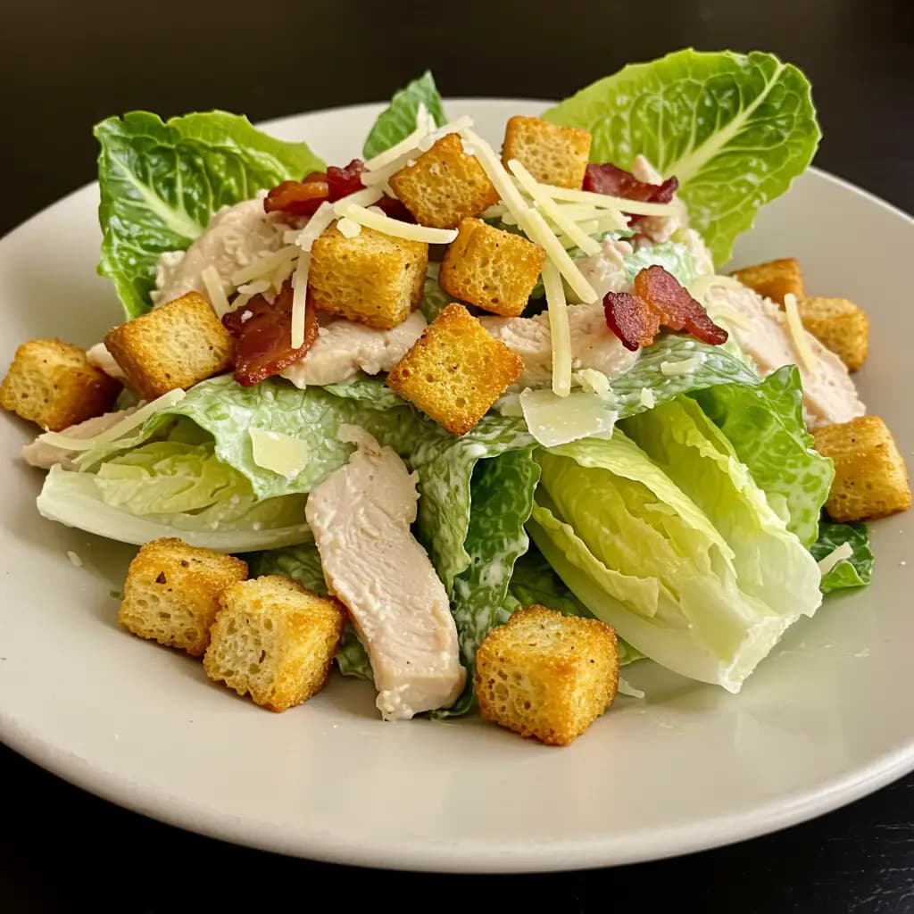 Receita de Salada Caesar