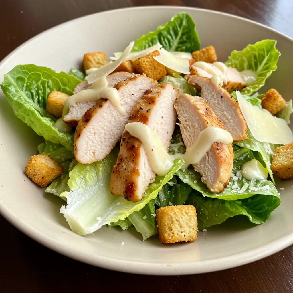 Receita de Salada Caesar Clássica