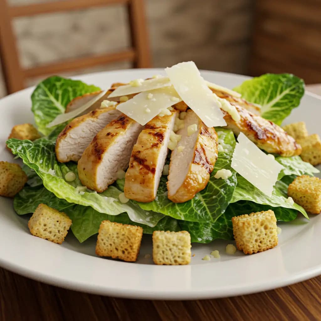 Receita de Salada Caesar