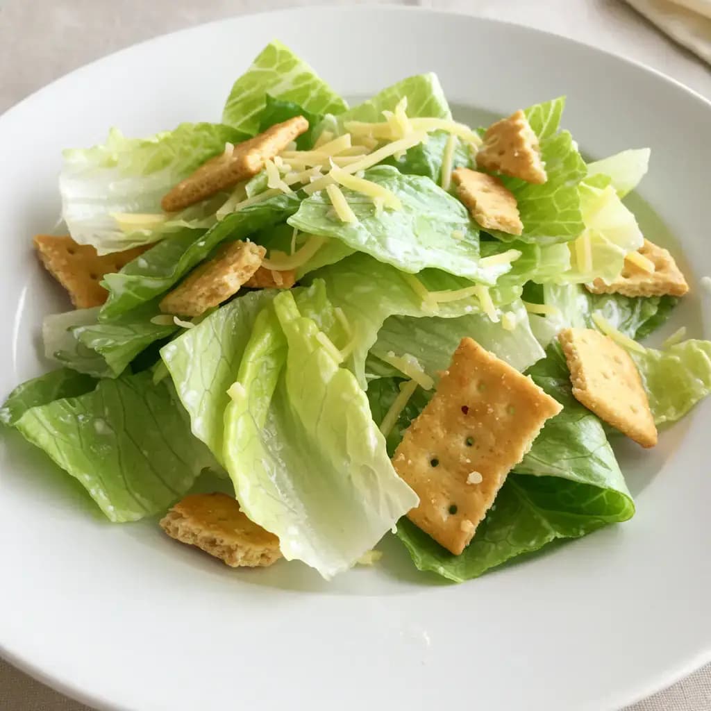 Receita de Salada de Cream Cracker