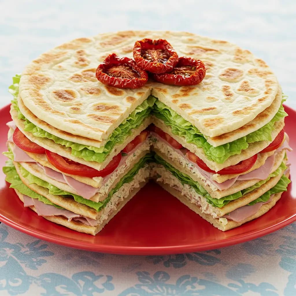 Receita de Salada de Panquecas