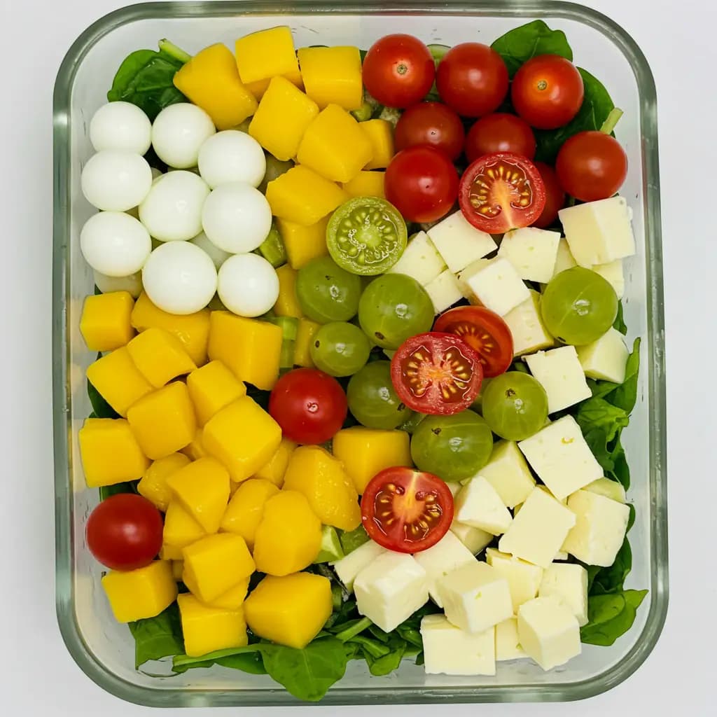 Receita de Salada sortida