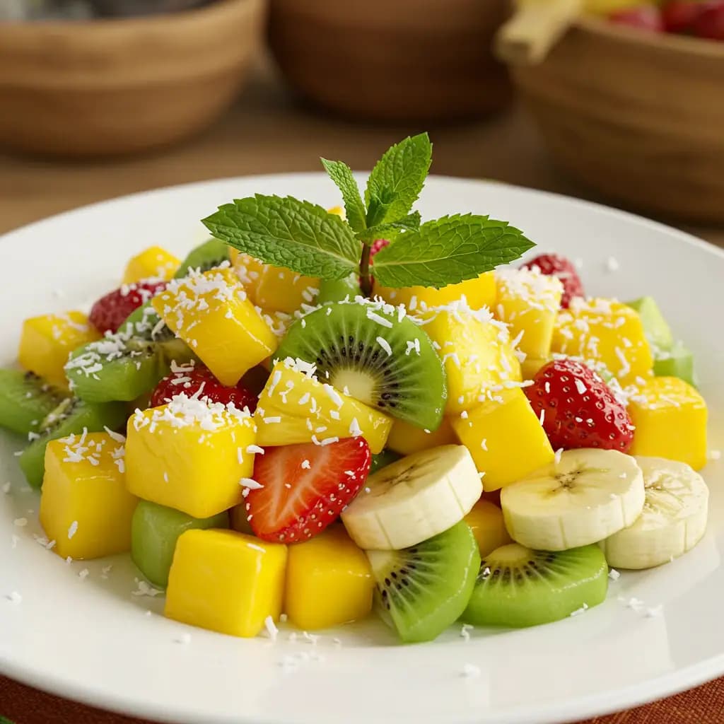 Receita de Salada tropical