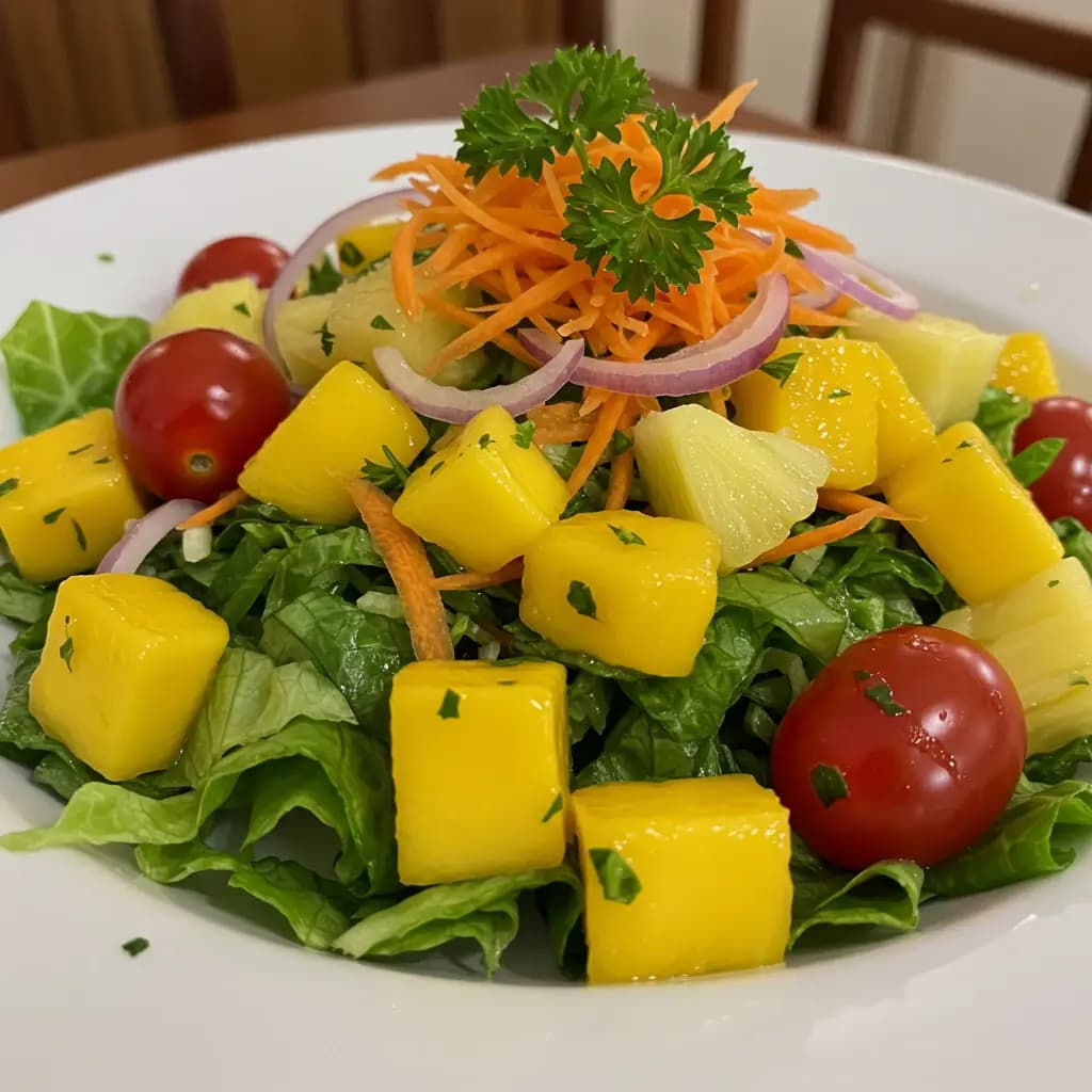 Receita de Salada Tropical light