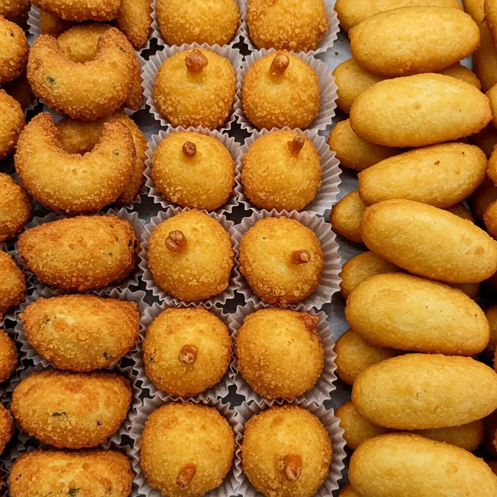 Receita de Salgadinhos para festa
