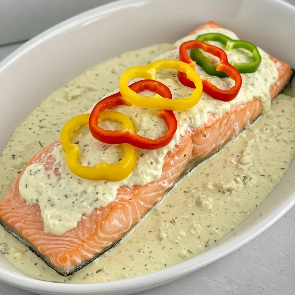 Receita de Salmão ao Molho Baiano