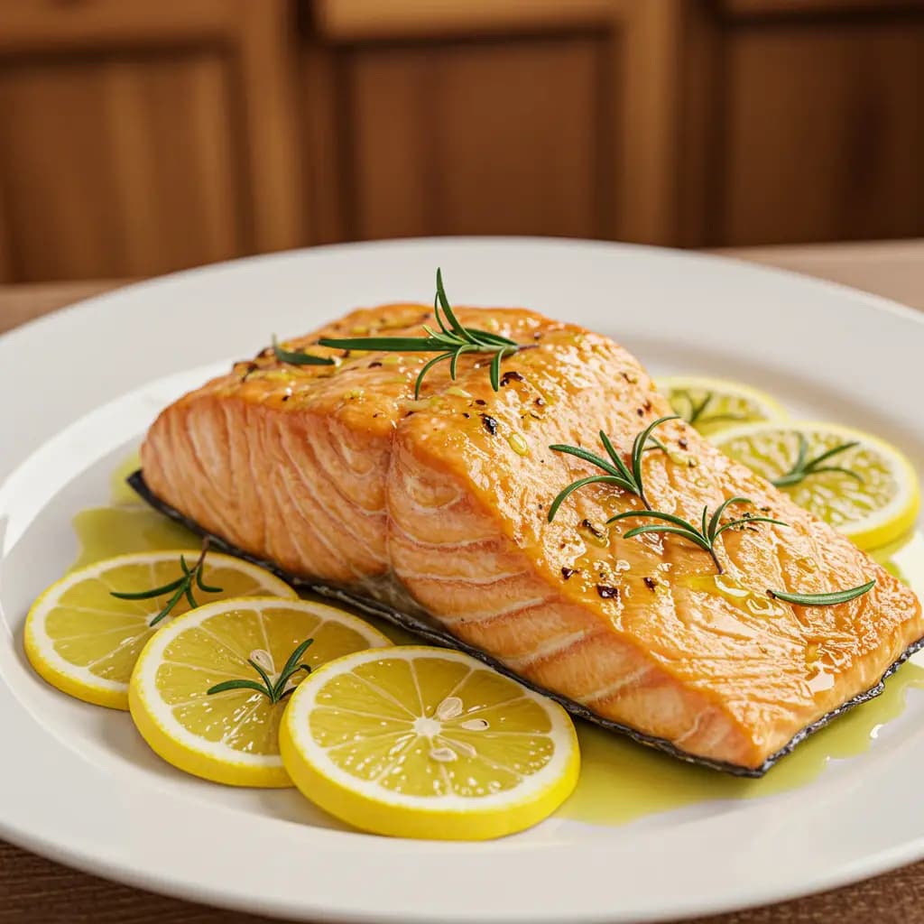 Receita de Salmão assado