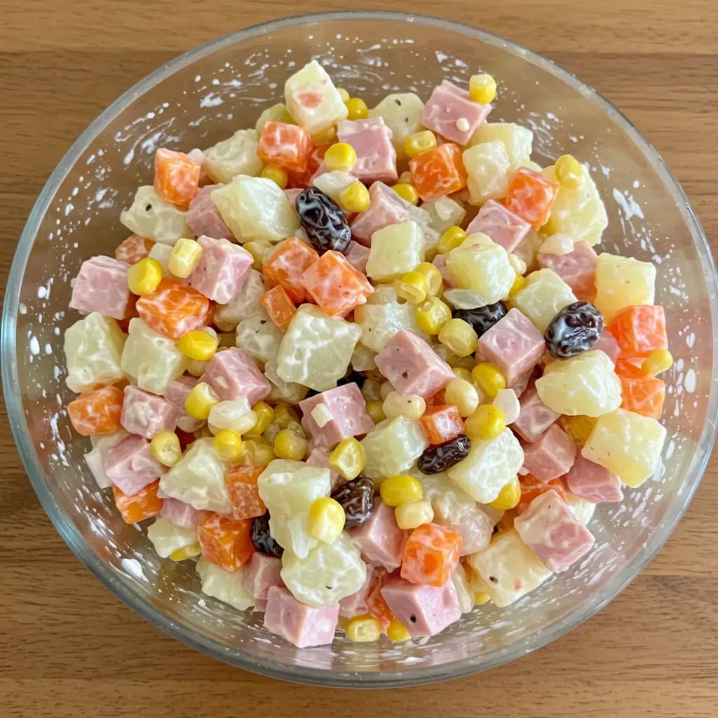 Receita de Salpicão de frango