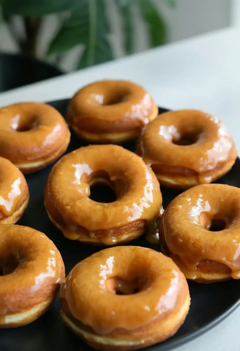 Receita de Donuts de Caramelo Salgado