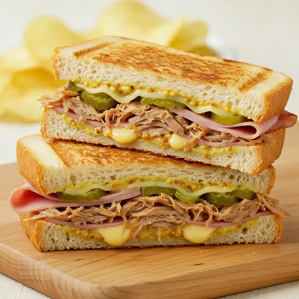 Receita de Sanduíche Cubano