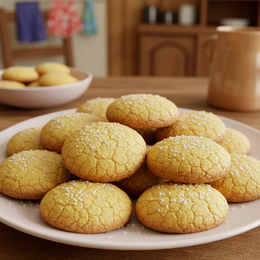 Receita de Sequilhos de maizena
