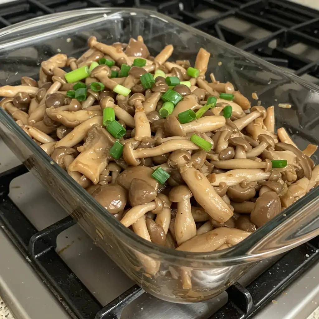 Receita de Shimeji Refogado