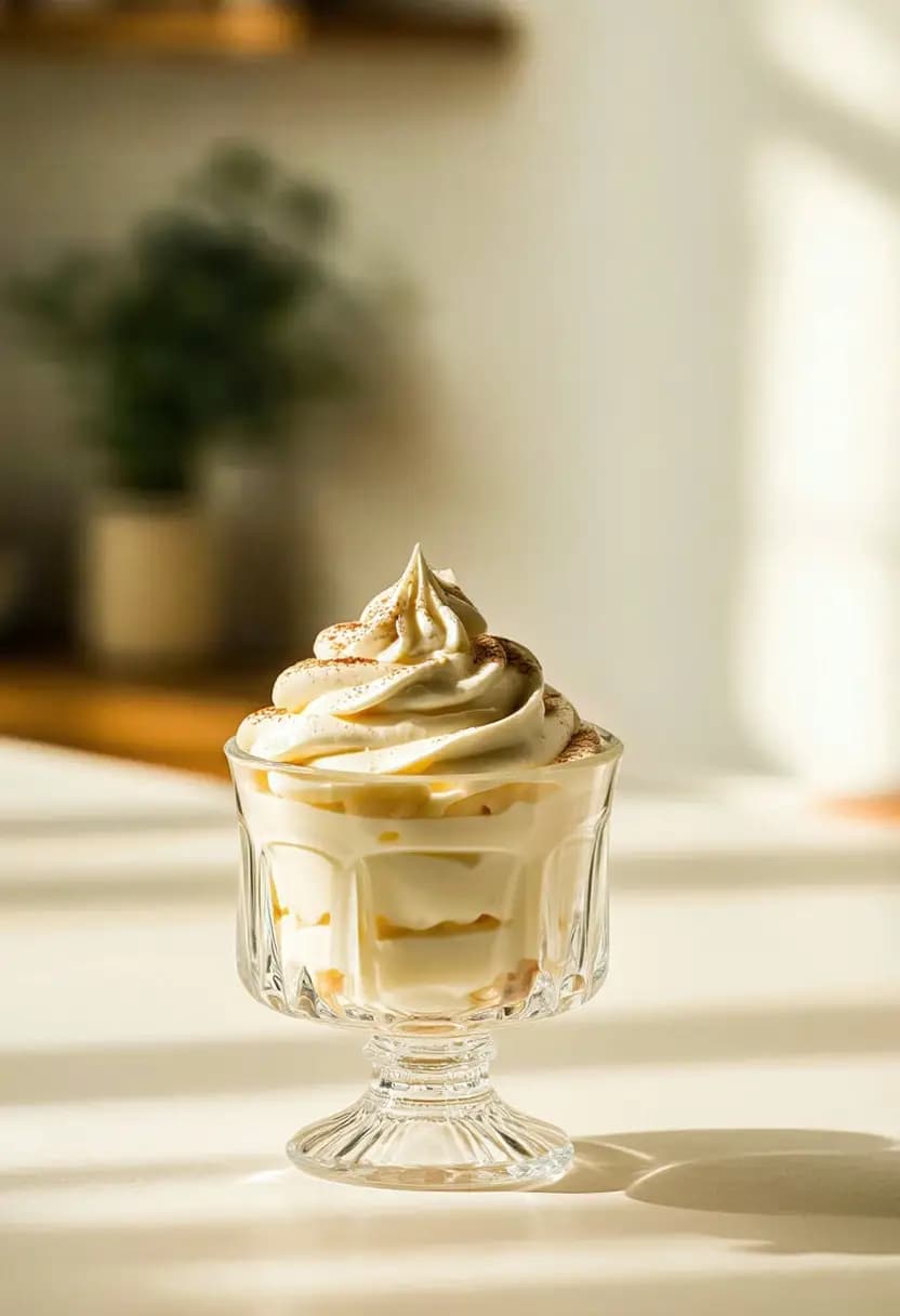 Receita de Mousse de Baunilha Cremosa