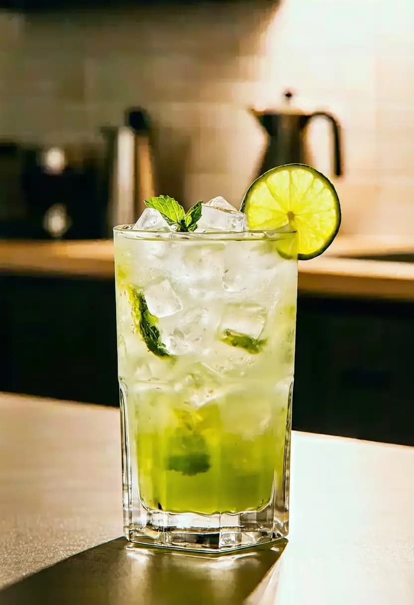 Receita de Mojito Mocktail Simples