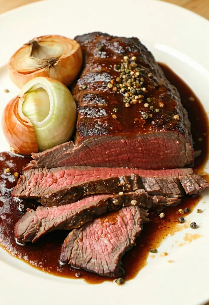 Receita de Brisket de Carne Bovino Cozido Lento
