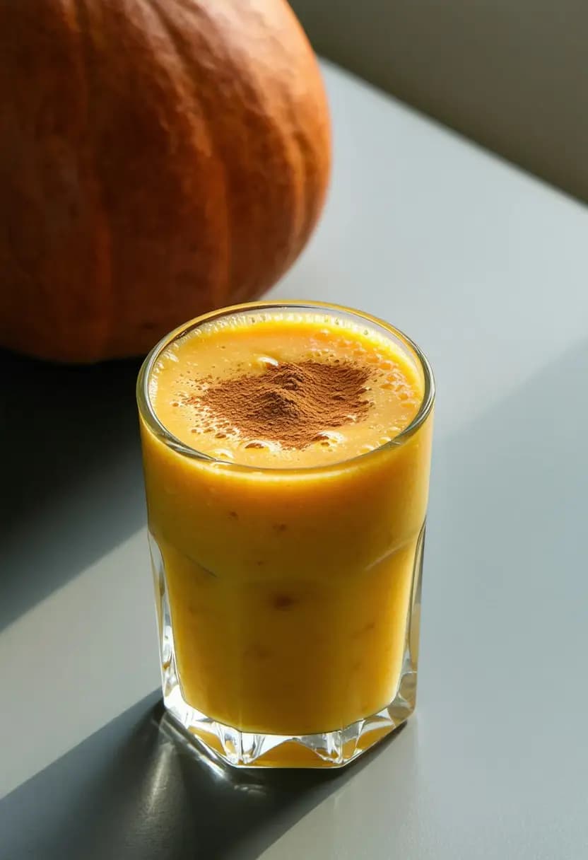 Receita de Smoothie de Abóbora Cabotiá
